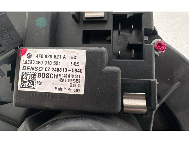 Вентилятор печки    4f0820020a, 4F0820521A   Audi A6 S6 C6 4F