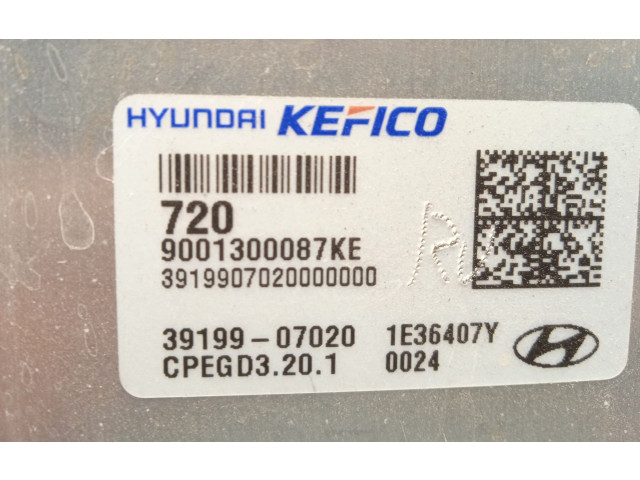 Блок управления двигателя 3911007151, 3919907020 KIA Ceed
