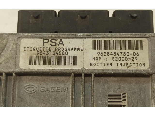 Блок управления двигателя 216460986, 50409S05 Citroen Xsara