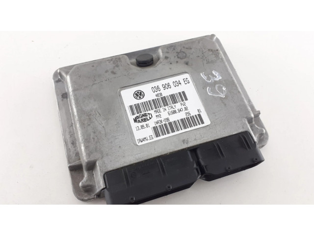 Блок управления двигателя 036906034EG, 6160064702 Skoda Fabia Mk1 (6Y)