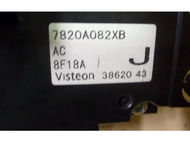 Блок управления климат-контролем 7820A082XB, Y331 Mitsubishi Outlander