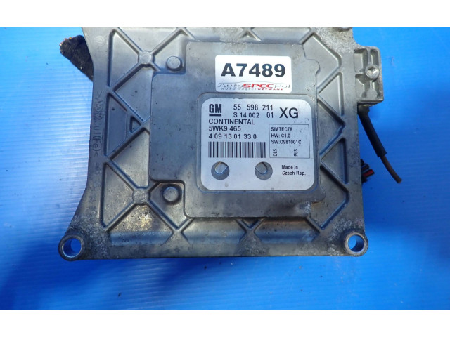 Блок управления двигателя 55598211, 4091301330 Vauxhall Zafira B