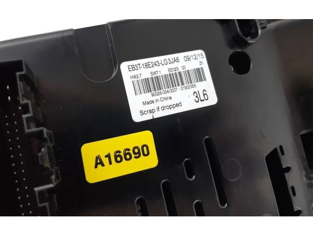 Блок управления климат-контролем EB3T18E243LG, EB3T-18E243-LG Ford Ranger