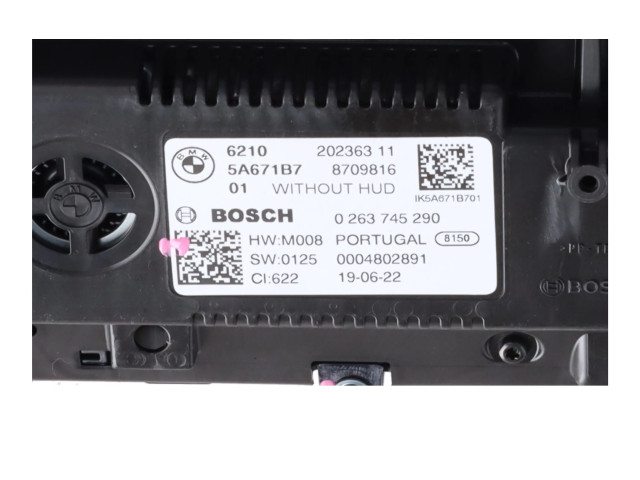 Přístrojová deska BMW 1 F40 2022 5A671B7