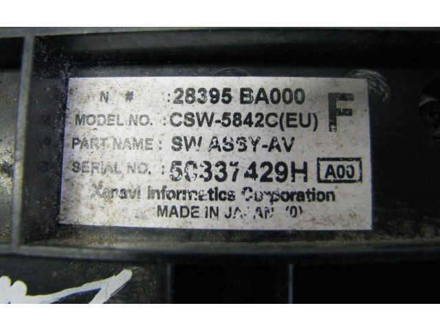 Блок управления климат-контролем 28395AV611 Nissan Primera