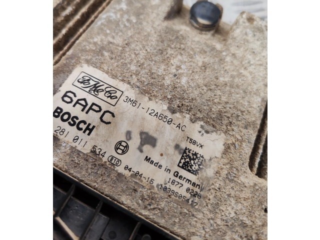 Блок управления двигателя 3M6112A650AC Mazda 3 I