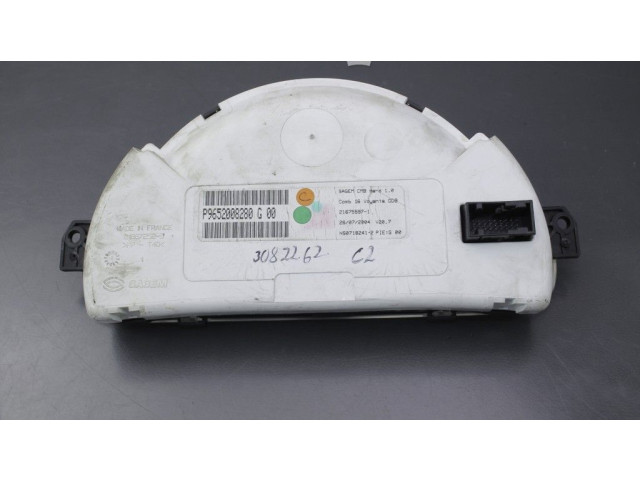 Панель приборов P9652008280G, 9652008280   Citroen C2       