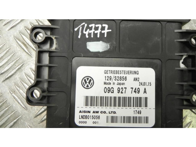 Блок управления коробкой передач 09G927749A, T4777 Volkswagen Jetta IV