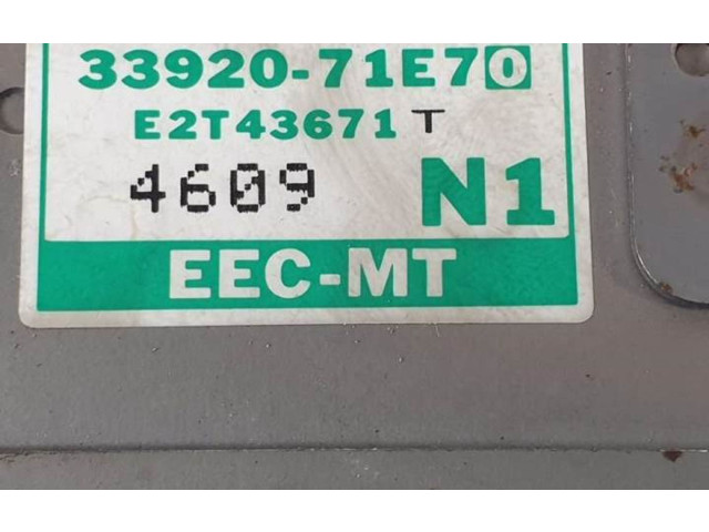 Řídící jednotka 3392071E70 Suzuki Vitara (ET/TA) 1990