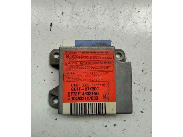 Блок подушек безопасности GE4T57K30C, CENTRALITAAIRBAG   Mazda 626