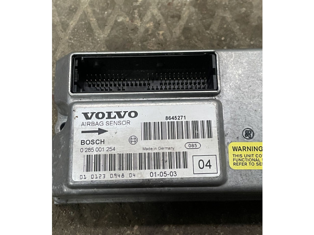 Блок подушек безопасности 0285001254, 8645271 Volvo V70