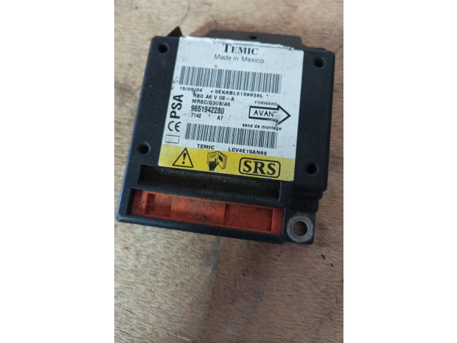 Блок подушек безопасности 9651942280 Citroen C2