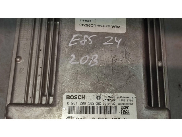 Блок управления двигателя 12147552176, 12147557290 BMW Z4 E85 E86
