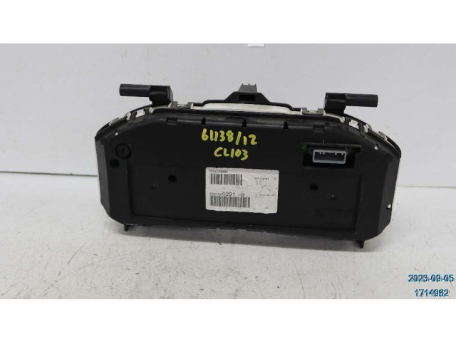 Přístrojová deska  Renault Clio III 2012 8201031458, 8201060291  