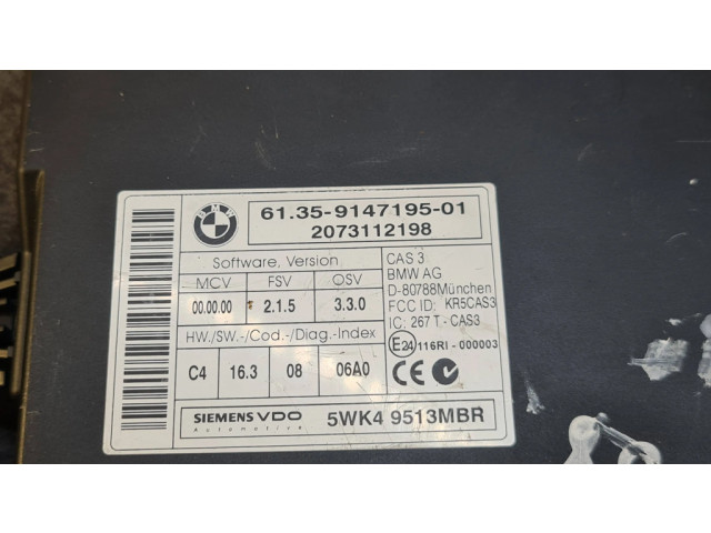 Řídící jednotka 7809000, 030095792   BMW 3 E90 E91 2008