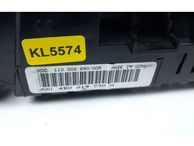 Спидометр (приборный щиток) 4B0919930H, 4B0919930 Audi A6 S6 C5 4B