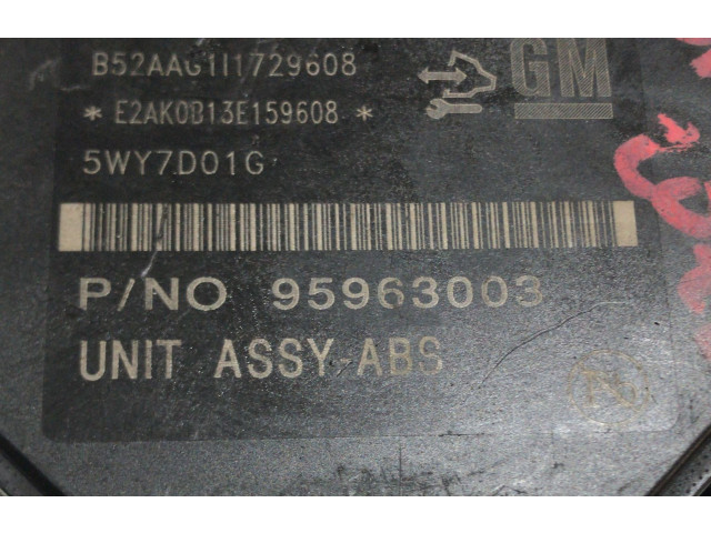 Блок АБС 95963003, 95963003   Chevrolet  Spark   -  года