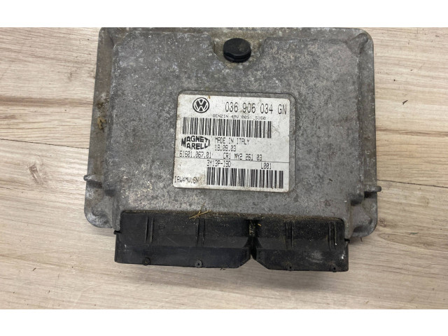 Блок управления двигателя 036906034GN   Skoda Fabia Mk1 (6Y)