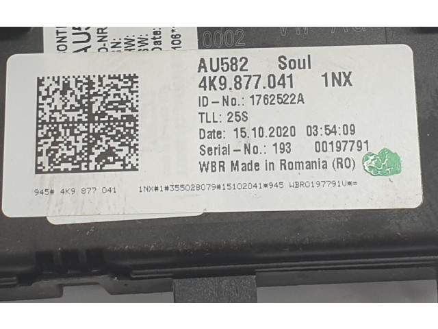 Блок управления 4K0907594AC, 4K0907594AC   Audi A6 S6 C8 4K