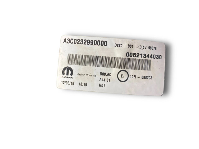 Панель приборов 00521344030, 521344030 Fiat 500L