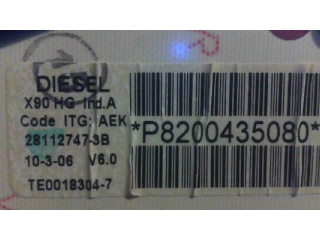 Панель приборов 248106397R   Dacia Logan I       