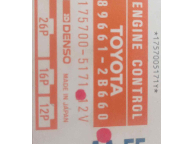 Řídící jednotka 896612B660 Toyota Carina T190 1994