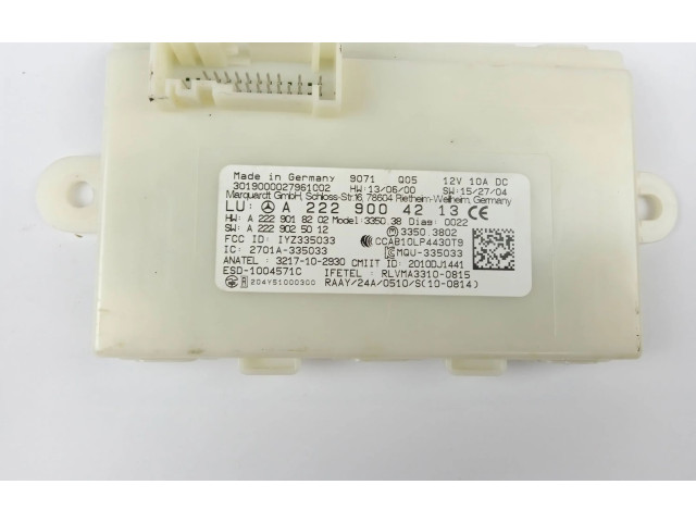 Модуль управления BSM A2229004213 Mercedes-Benz GLC X253 C253