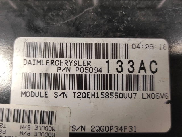 Řídící jednotka P05094953AA, 05094953AA Dodge Charger 2006