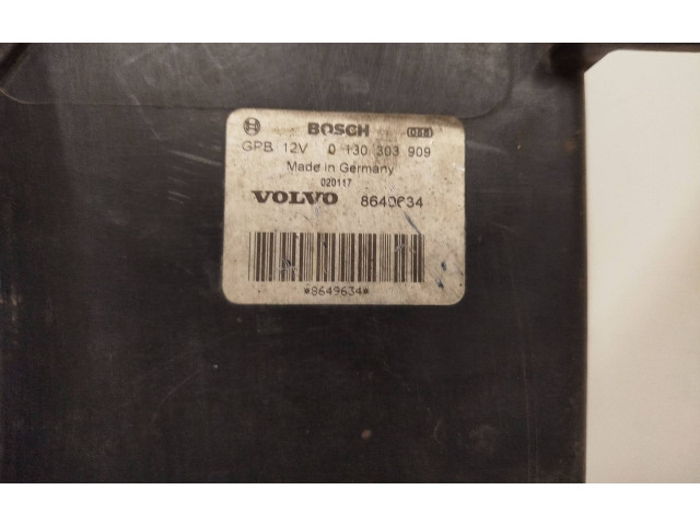 Вентилятор радиатора     8649634, 0130303909    Volvo V70 