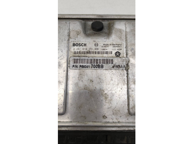 Комплект блоков управления P56041700bb   Jeep Cherokee III KJ