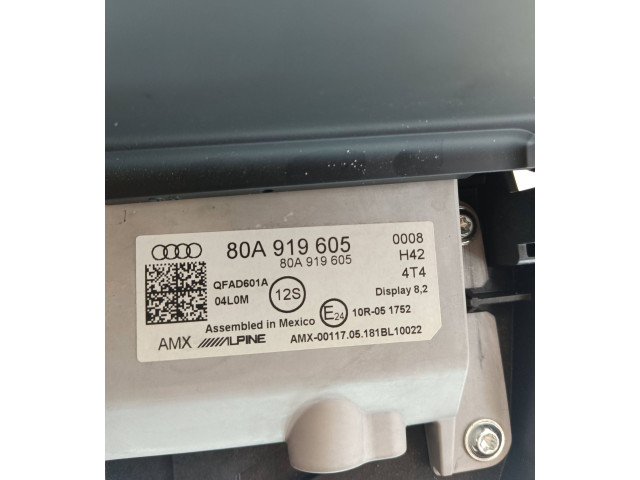 Дисплей 80A919605 Audi Q5 SQ5