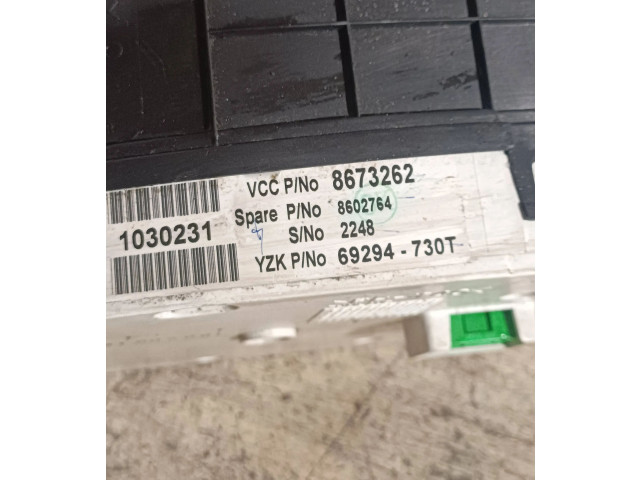 Панель приборов 8602764, 8673262   Volvo S60       
