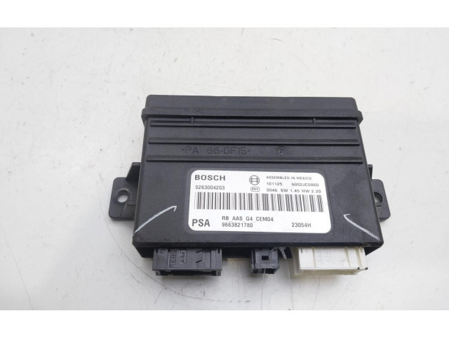 Řídící jednotka 9663821780 Citroen Berlingo 2010