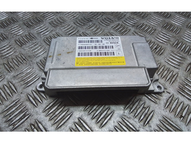 Блок подушек безопасности 31476103, 0285013339   Volvo V60