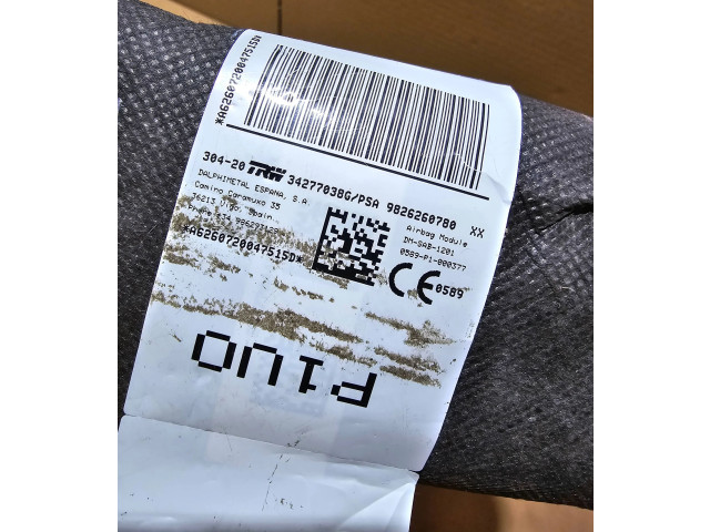 Подушка безопасности в сиденье 9826260780   Opel Grandland X