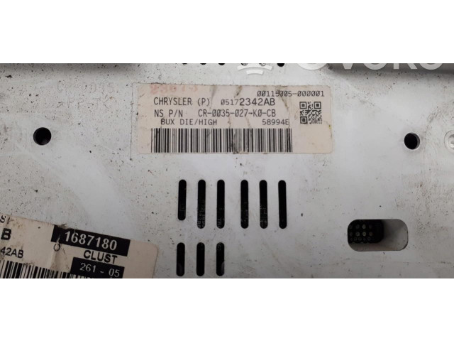 Панель приборов 05172342ab   Jeep Patriot       