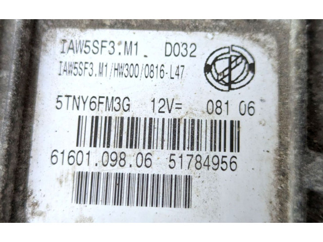 Řídící jednotka 61601.098.06, 51784956 Fiat Punto (199) 2006