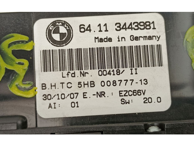 Блок комфорта 64113443981   BMW X3 E83   