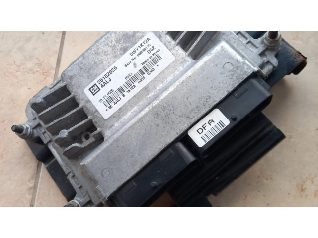 Блок управления двигателя 25182026, 96958816   Chevrolet Spark