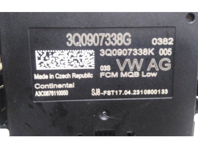 Блок управления 3Q0907338G, 3Q0907338G   Skoda Karoq