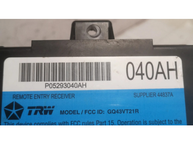 Блок управления P05293040AH, 44837A   Chrysler PT Cruiser