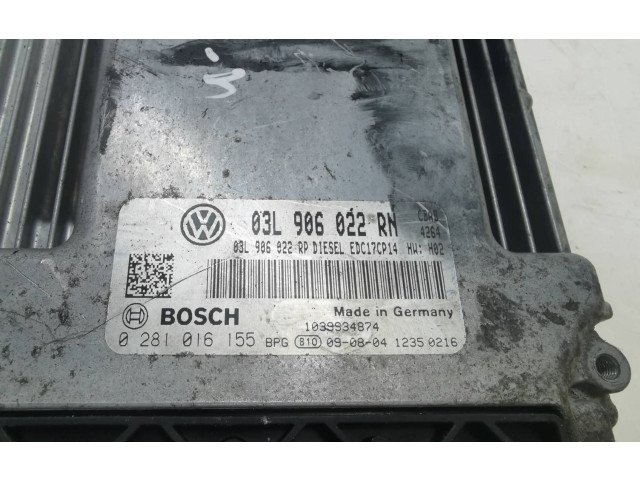 Řídící jednotka 03L906022RN, 03L906022RP Volkswagen Tiguan 2010
