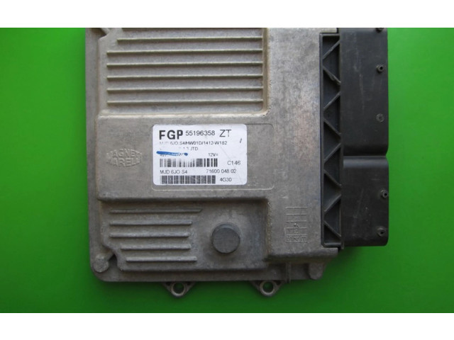 Řídící jednotka 55196358, 7160004802 Suzuki Wagon R+ 2007