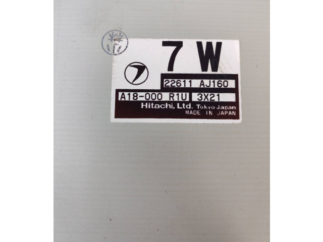 Комплект блоков управления 22611AJ160, A18000R1U   Subaru Forester SG