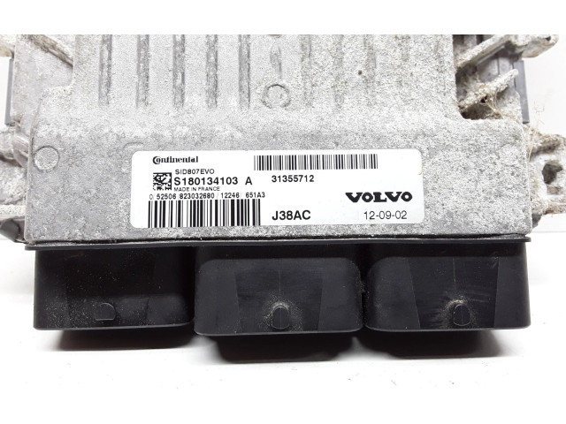 Блок управления двигателя 31355712   Volvo C30