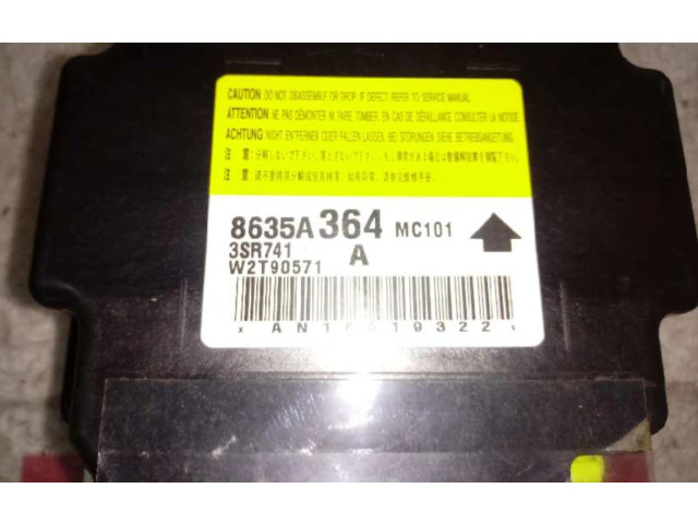 Блок подушек безопасности 8635A364, CENTRALITAAIRBAG Mitsubishi L200