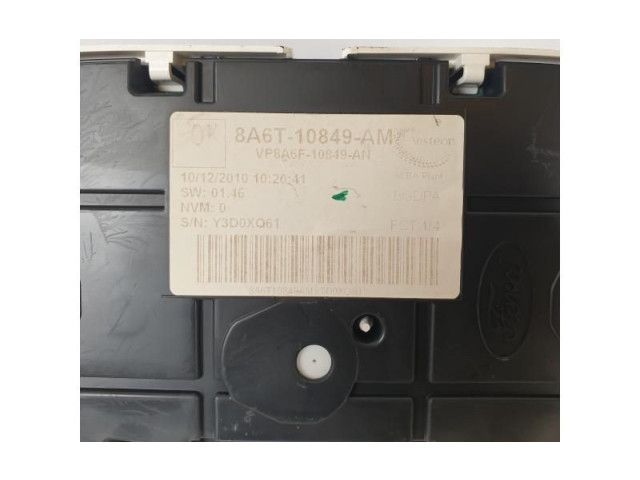 Přístrojová deska Ford Fiesta 2008 8A6T10849AM