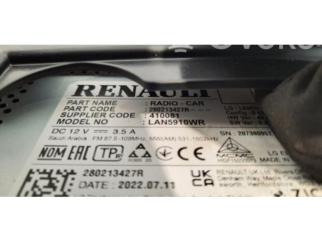 Дисплей 280213427R Dacia Sandero III