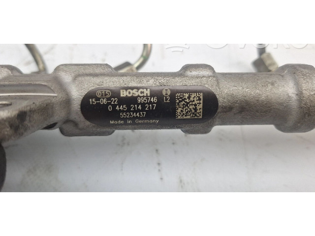 Топливная рампа 55234437, 0445214217 Fiat Grande Punto для двигателя 199 B4.000|223 A9.000