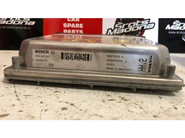 Блок управления двигателя 08670169A Volvo XC90